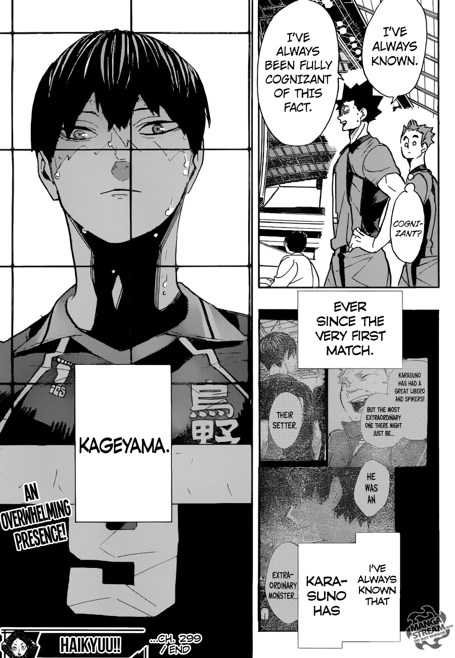 Haikyuu!!, Chapter 299 image 18